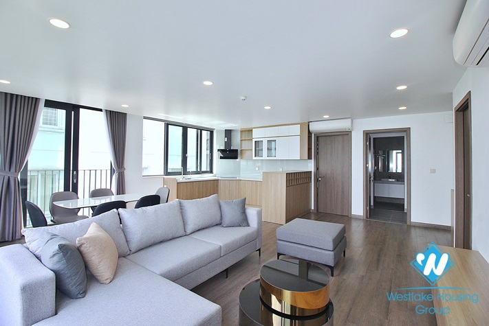 Lake view and brand new 2 beds apartment for rent in Nguyen Dinh Thi st, Tay Ho